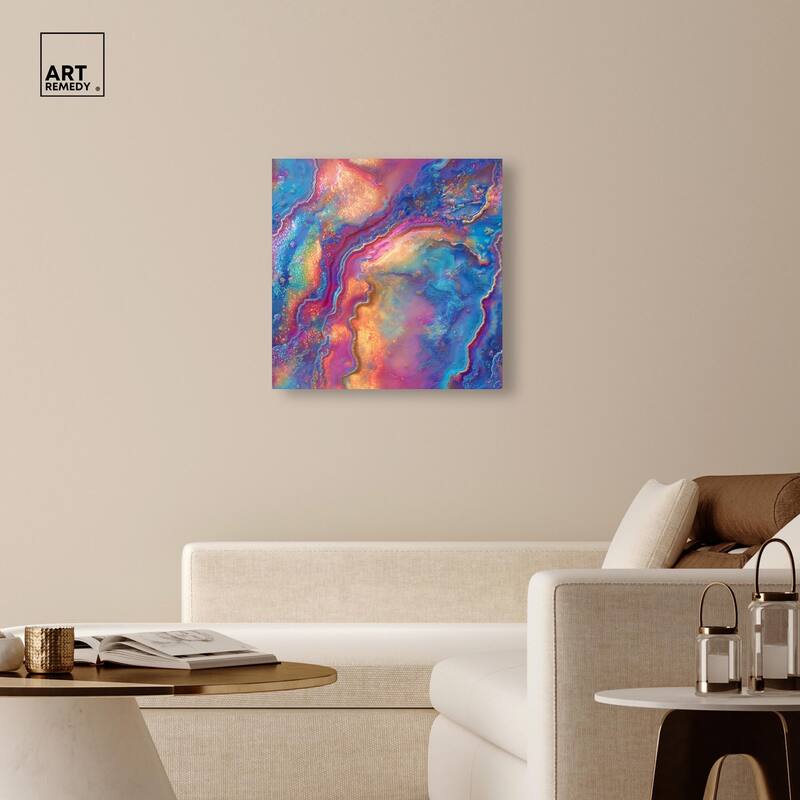 Glittering Spectrum II Canvas by Art Remedy, Gallery Wrapped