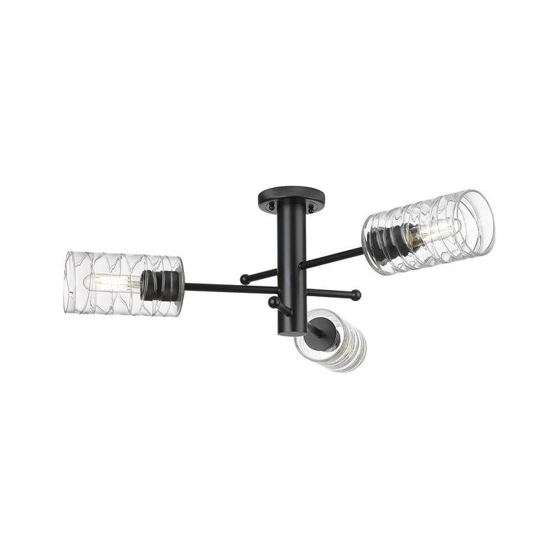 Innovations Lighting Crown Point - 3 Light 7" Flush Mount