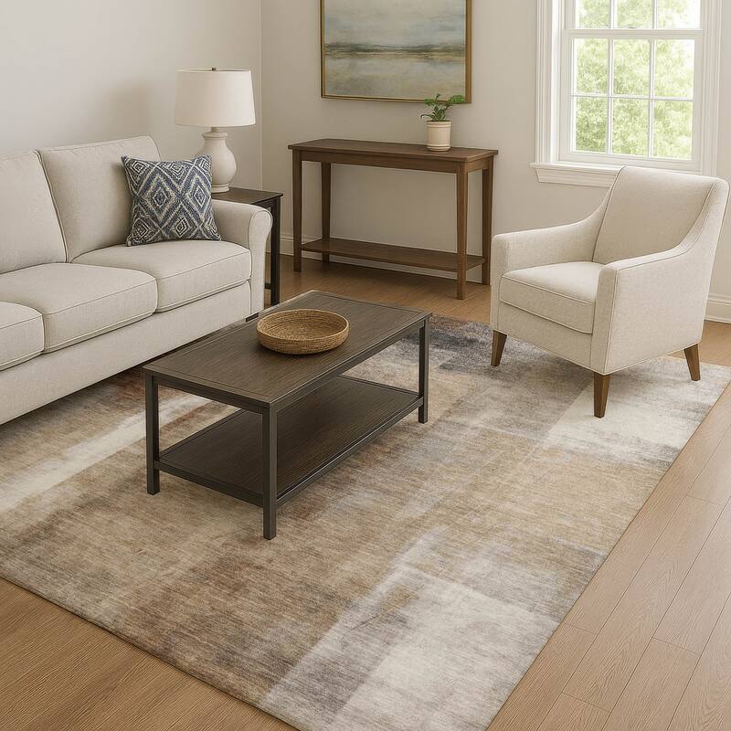 Premium Washable Super Soft Abstract Impressions Mayfield Rug