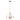 Cecil 16'' Wide 4-Light Semi Flush Mount - Natural Brass - 16 inch W