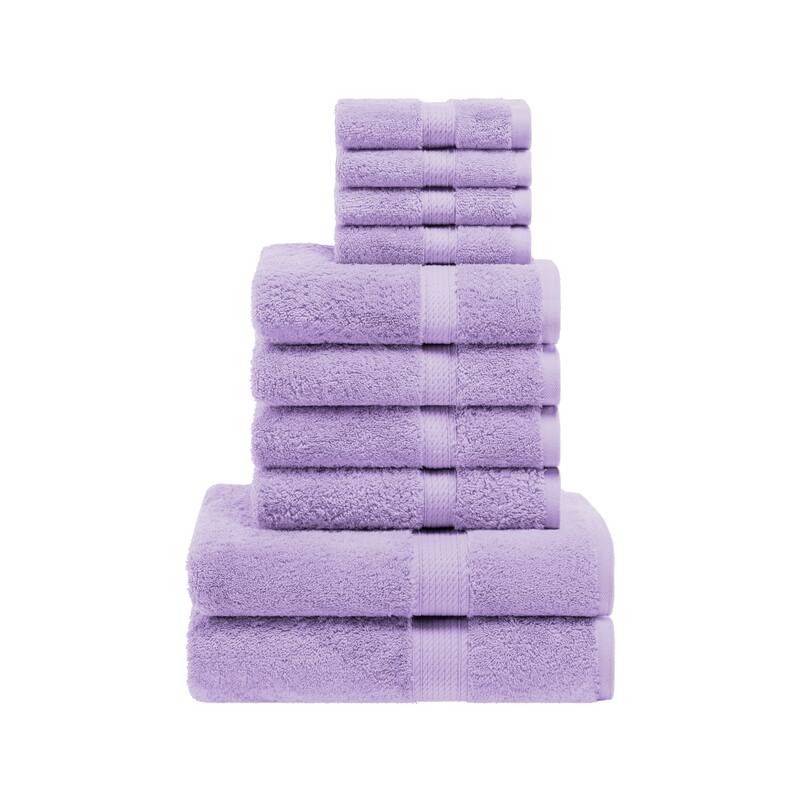 Superior Egyptian Cotton Heavyweight Solid Plush Towel Set
