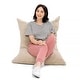 preview thumbnail 8 of 23, Jaxx 3.5-foot Chenille Floor Pillow Bean Bag Lounger