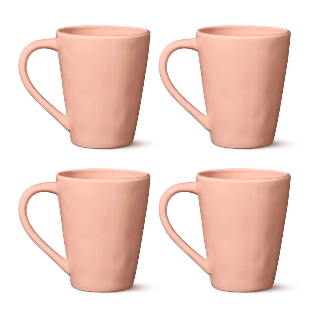 Certified International Desert Rose 18 oz. Mugs,Set of 4 - 5.5"W x 4"D x 5"H