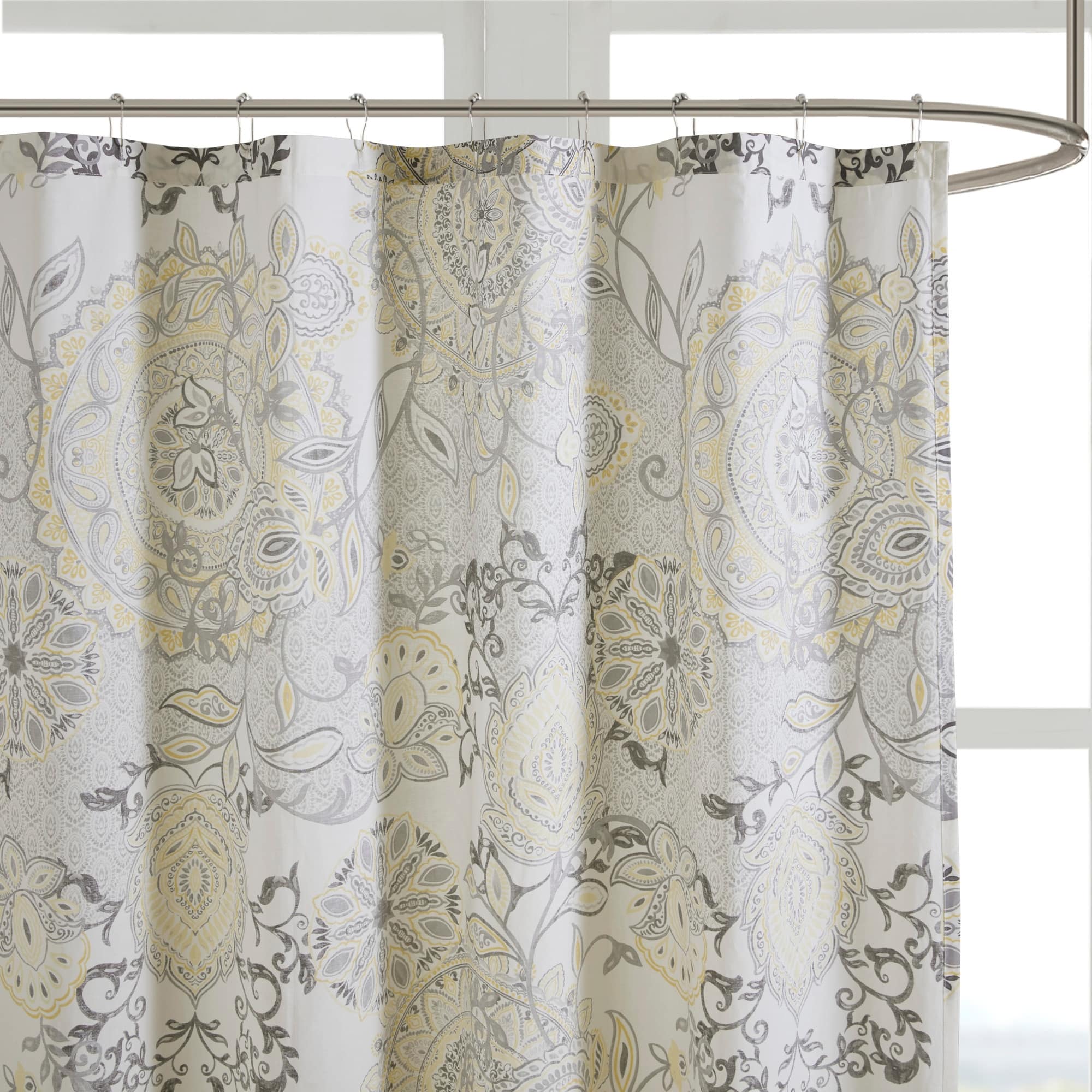 Madison Park Loleta Printed Cotton Shower Curtain On Sale Bed Bath