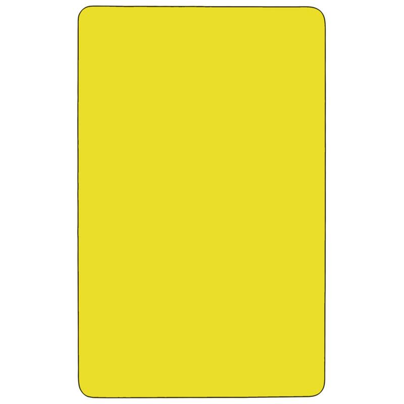 30''W x 72''L Rectangular HP Laminate Activity Table - Adjustable Legs