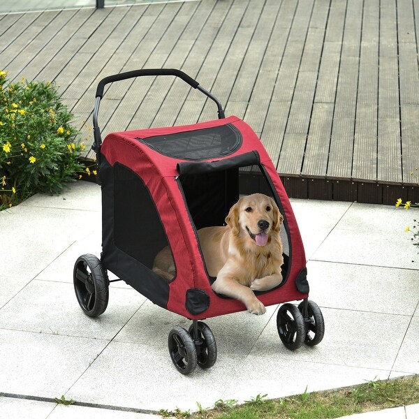 medium size dog stroller