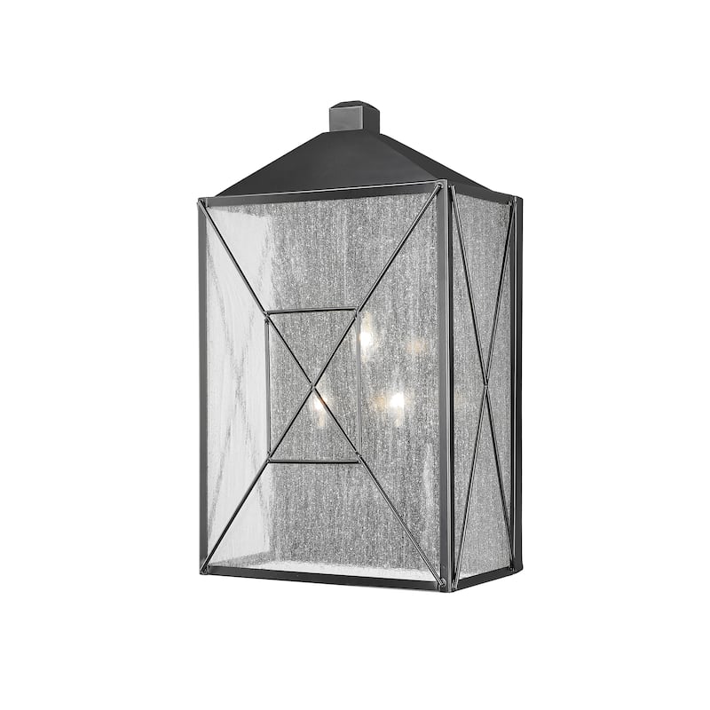 Millennium Lighting Caswell Outdoor Wall Sconce in Powder Coat Black - 18 Inch