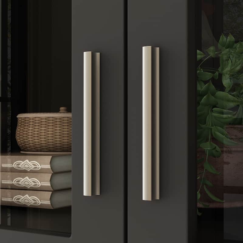 Tall Bookcase Storage Cabinet Pantry Cabinet Wooden Bookshelf Display - 36.2"X70.9"