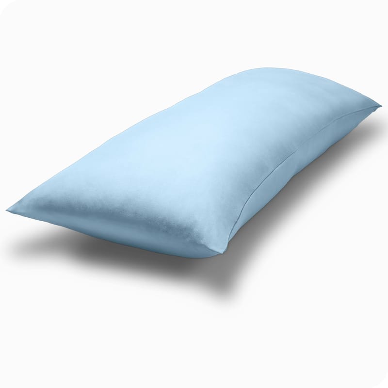 Bare Home Microfiber Body Pillow Cover with Zipper Closure