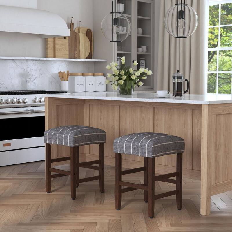 HomePop Square Counter Stool