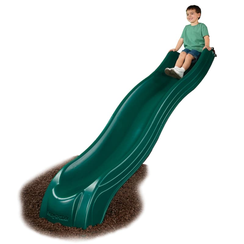 Swing-N-Slide Green Alpine Wave Slide - Mounts to 54" to 60" Platforms