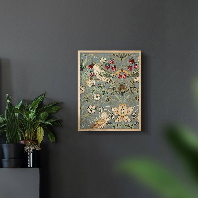 Vintage Abstract Print CLXXIX -Framed Print