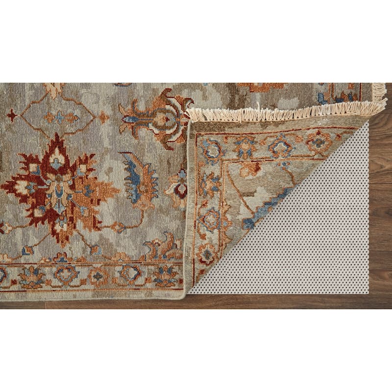 Grand Bazaar Pierson Hand Knotted Floral & Botanical Transitional Area Rug