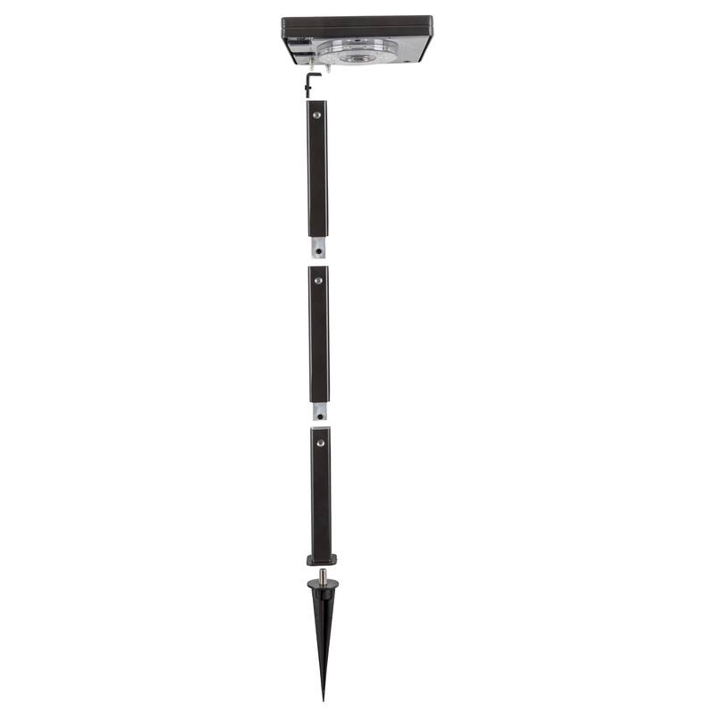 80 Lumen Contemporary Square Solar Outdoor Path Light