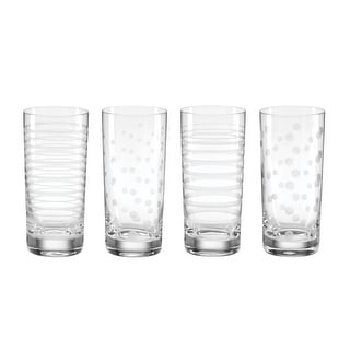 Oneida Mingle Hiball Glasses, Set of 4