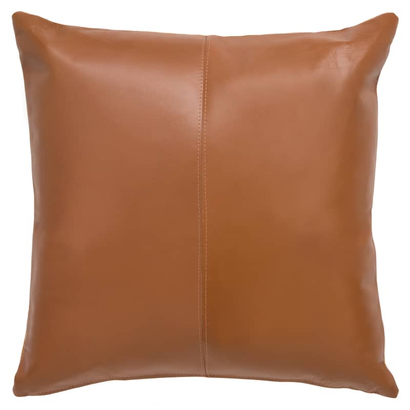 SAFAVIEH Home Samori 20-inch Light Brown/Sand Decorative Pillow