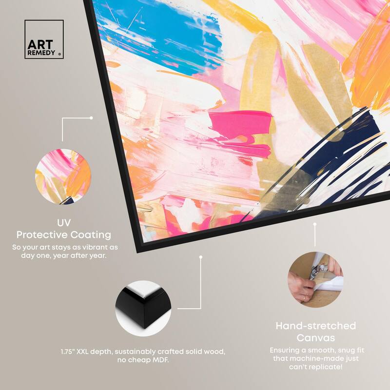 Language Spontaneity II Canvas Set of 2 by Art Remedy