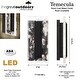 preview thumbnail 8 of 7, The Great Outdoors 77100-L Temecula 11" Tall ADA LED Outdoor Wall