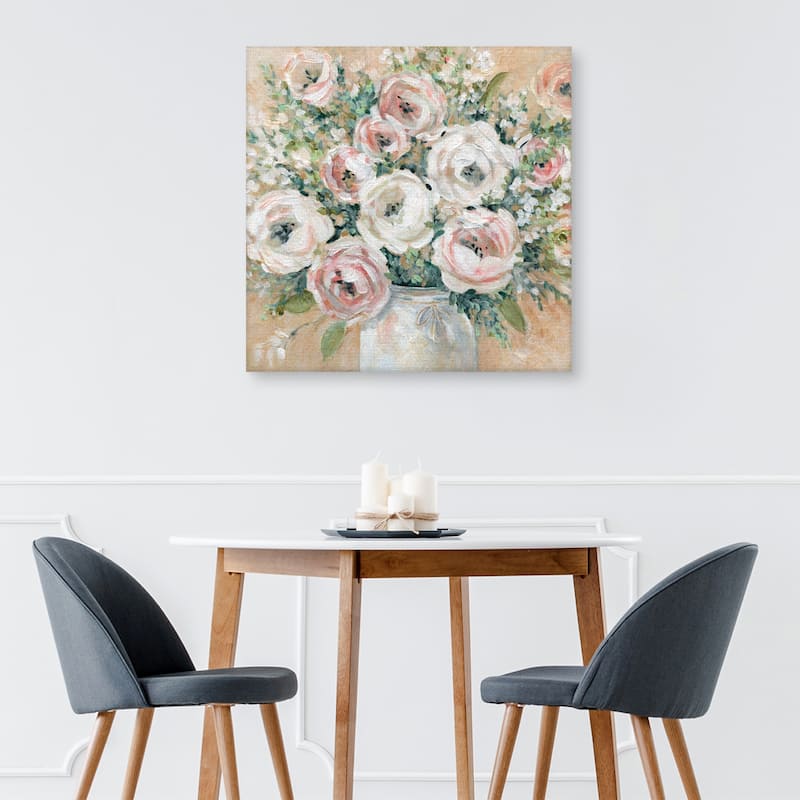 Pretty in Pink by Carol Robinson Canvas Art Print