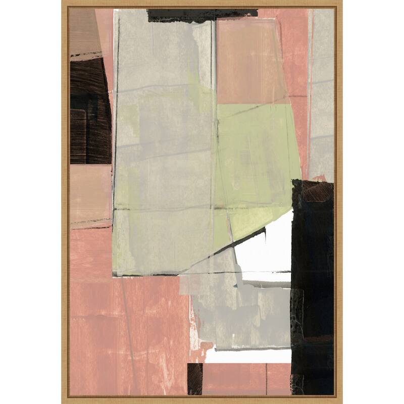 Abstract Neutral Architecture No. 2 by Cartissi (23 x 33 in.), Framed Canvas Wall Art Print