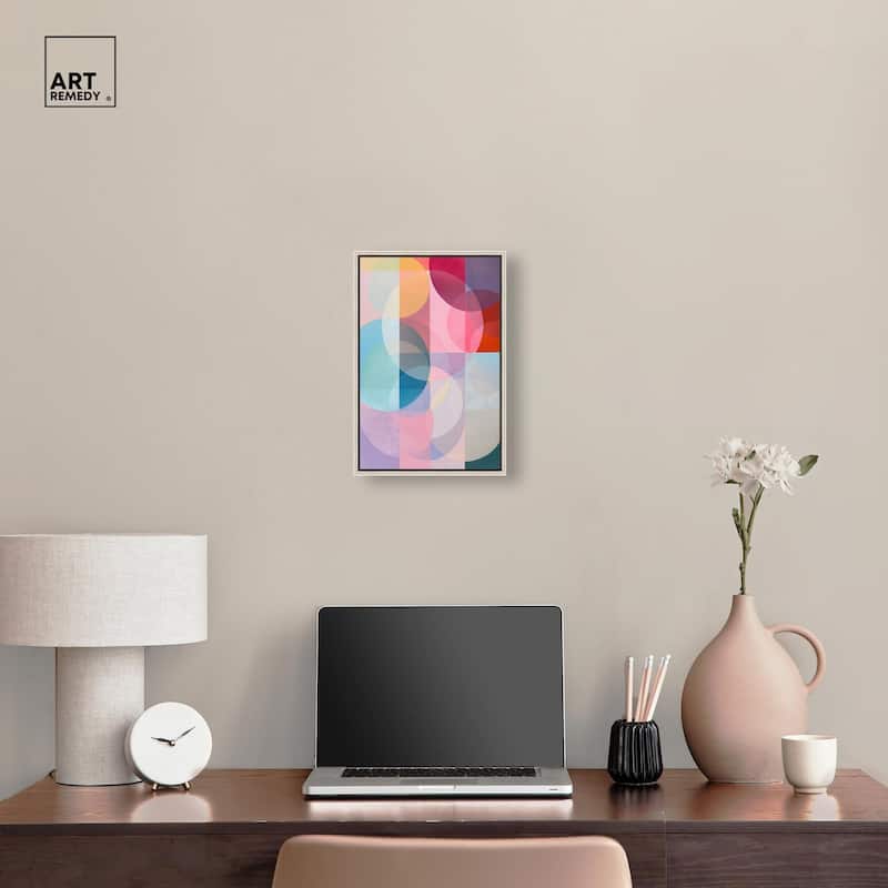 Oneiric Circles IV Canvas by Art Remedy