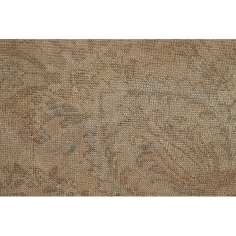 Traditional Tabriz Persian Vintage Area Rug Hand-Knotted Wool Carpet - 9'7" x 12'8"