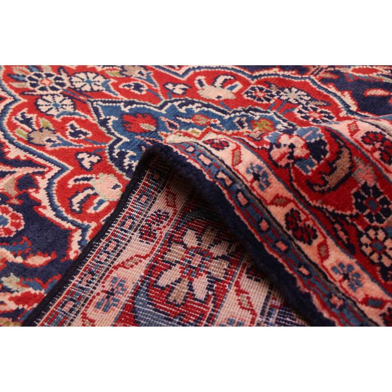 ECARPETGALLERY Hand-knotted Anadol Navy Wool Rug - 4'1 x 8'0