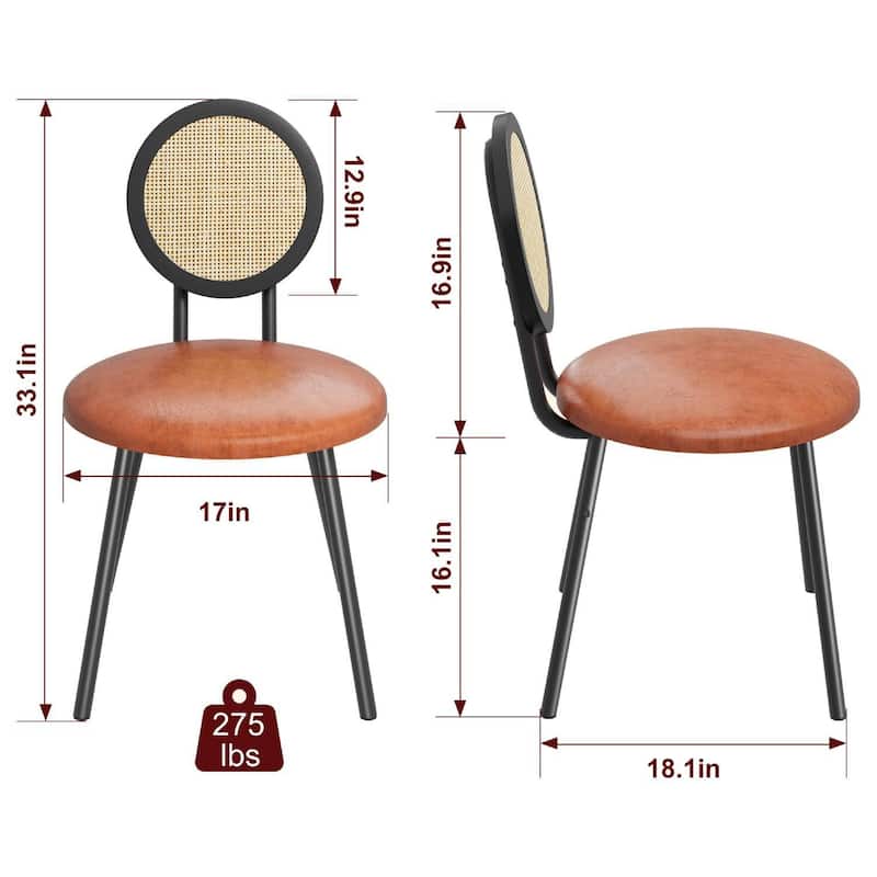 Kitchen Dining Chairs Set with Thicken Upholstered