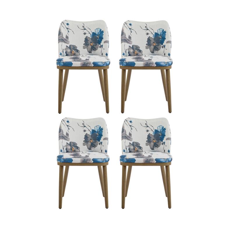 Christopher Knight Home - Odessa Solid Wood Upholstered Mid-Century Dining Chair