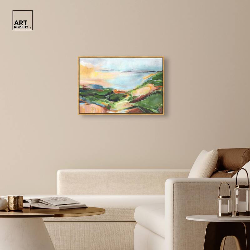 Abstract Landscape Canvas by Art Remedy
