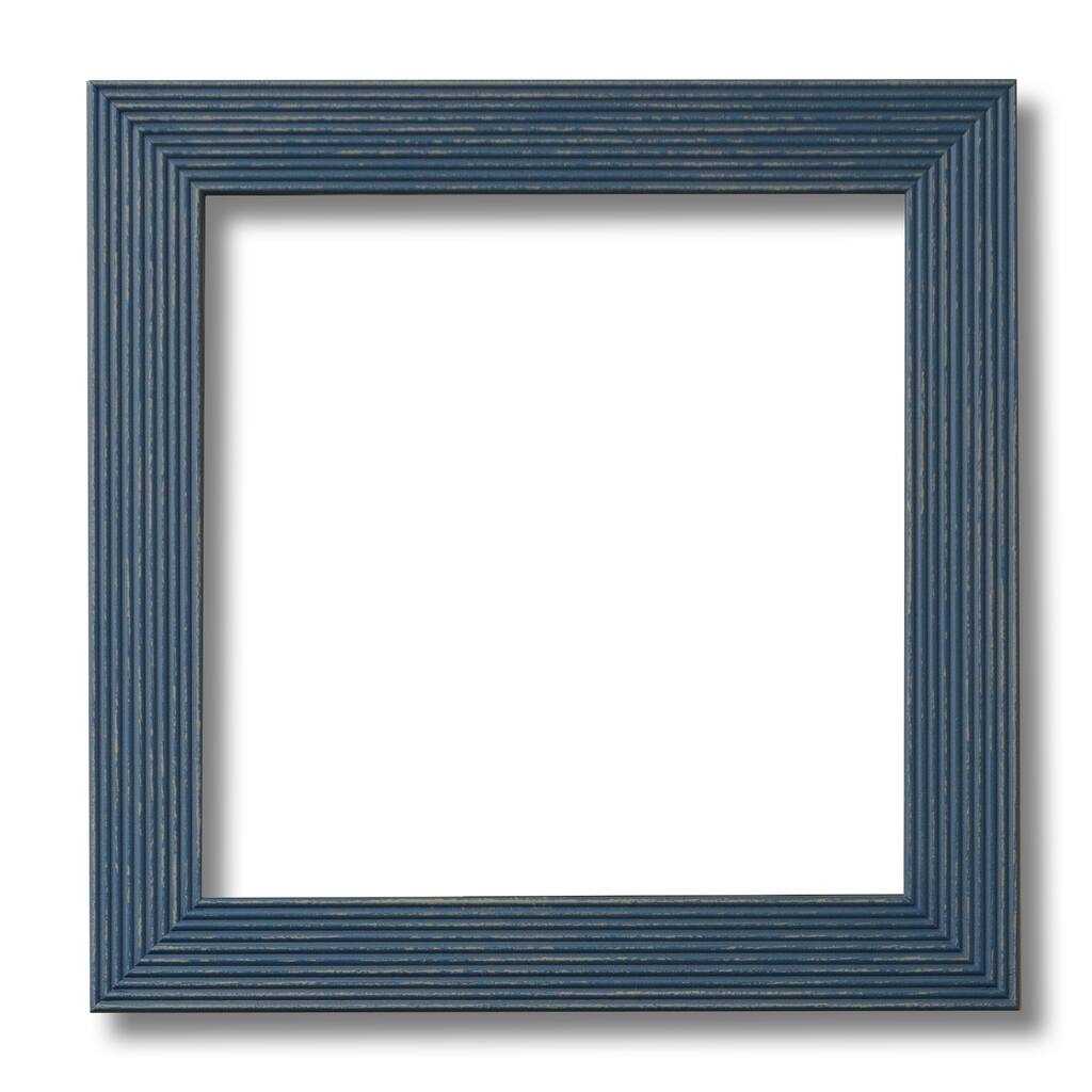 Retro Grooves Dusty Blue Handmade Frame