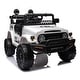 preview thumbnail 53 of 78, Kids Electric Ride-On Toyota FJ Cruiser 12V Car with Remote Control, LED Lights & Three-Point Safety Belt