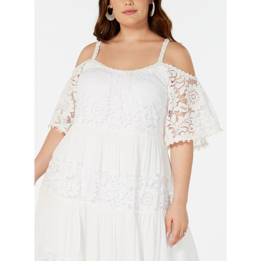 robbie bee lace dress Robbie Bee Women's Crochet Jacket Lace Dress Set