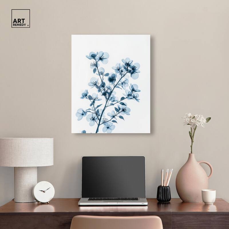 Lucent Bloom I Canvas by Art Remedy, Gallery Wrapped