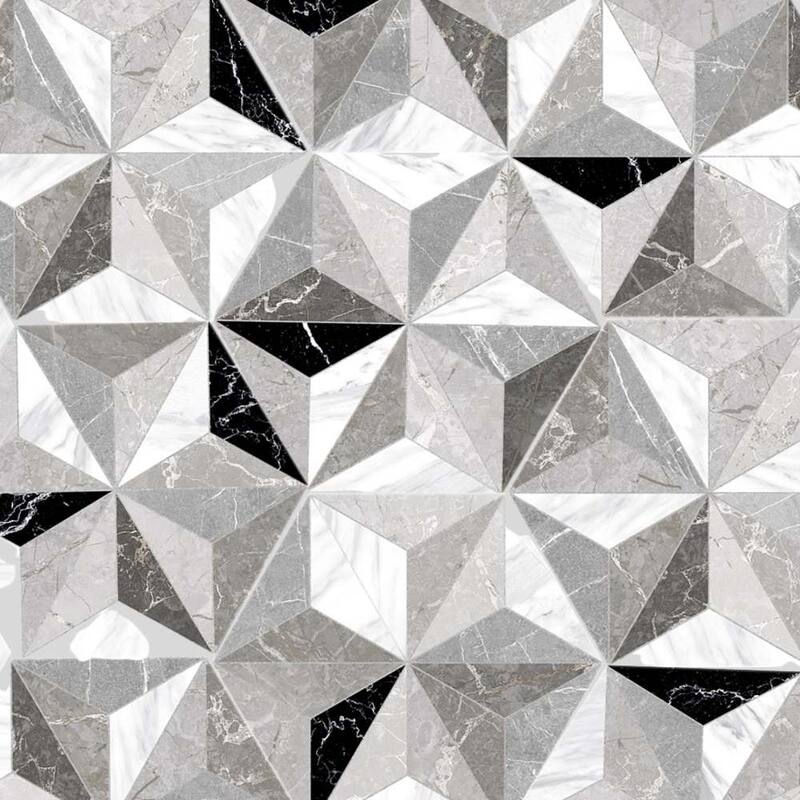 The Tile Life Osiris 8x9 Grey Porcelain Floor & Wall Tile