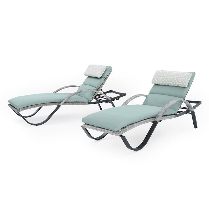 Cannes 20 Piece Sunbrella Outdoor Patio Estate Set