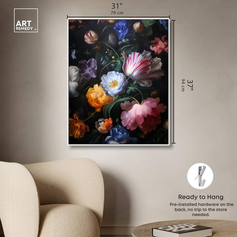 Aleia Baroque II Canvas by Art Remedy