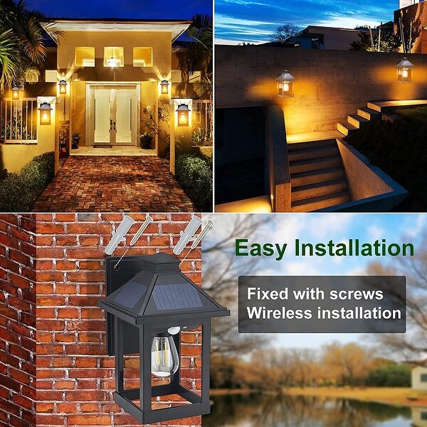 Wireless outdoor sconces store