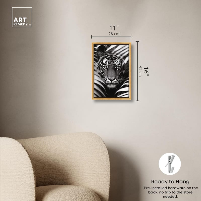 Hunter's Eyes Canvas by Art Remedy