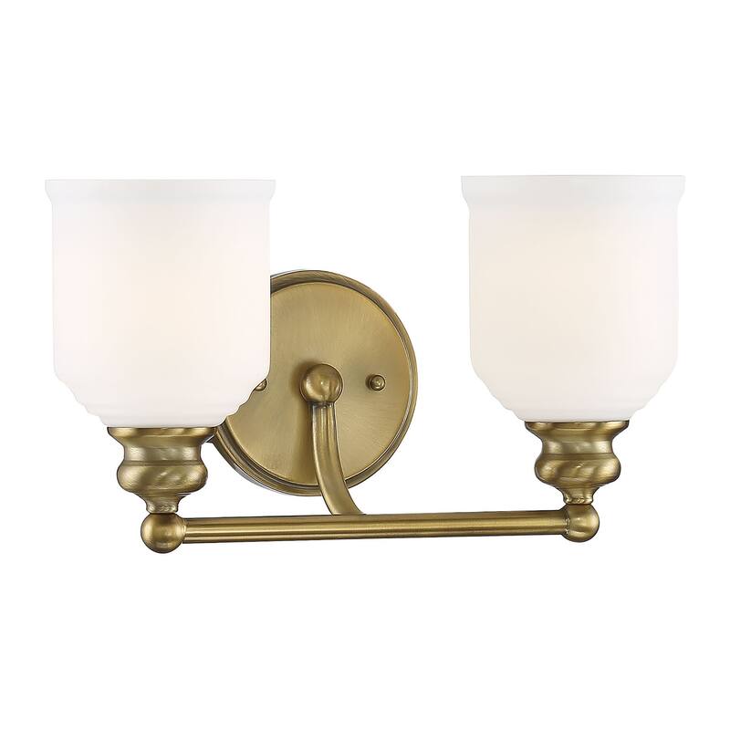 Savoy House Melrose 2 Light 15" Wide Bathroom Vanity Light