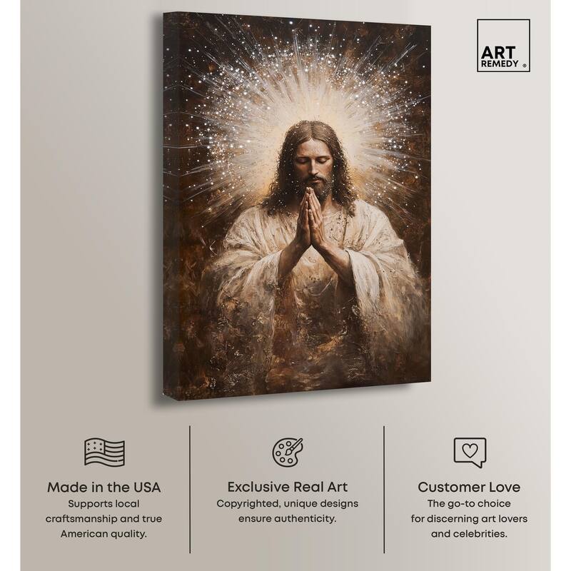 Meditation Manifested Canvas by Art Remedy, Gallery Wrapped