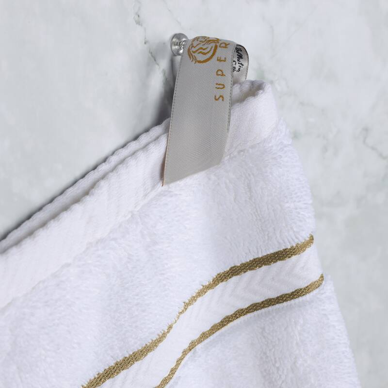 Turkish Cotton 6 Piece Absorbent Heavyweight Towel Set by Superior
