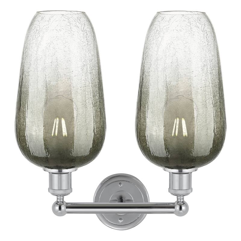 Innovations Lighting Endless Possibilities Edison - Brookhaven Flute - 2 Light 16" Bath Vanity Light