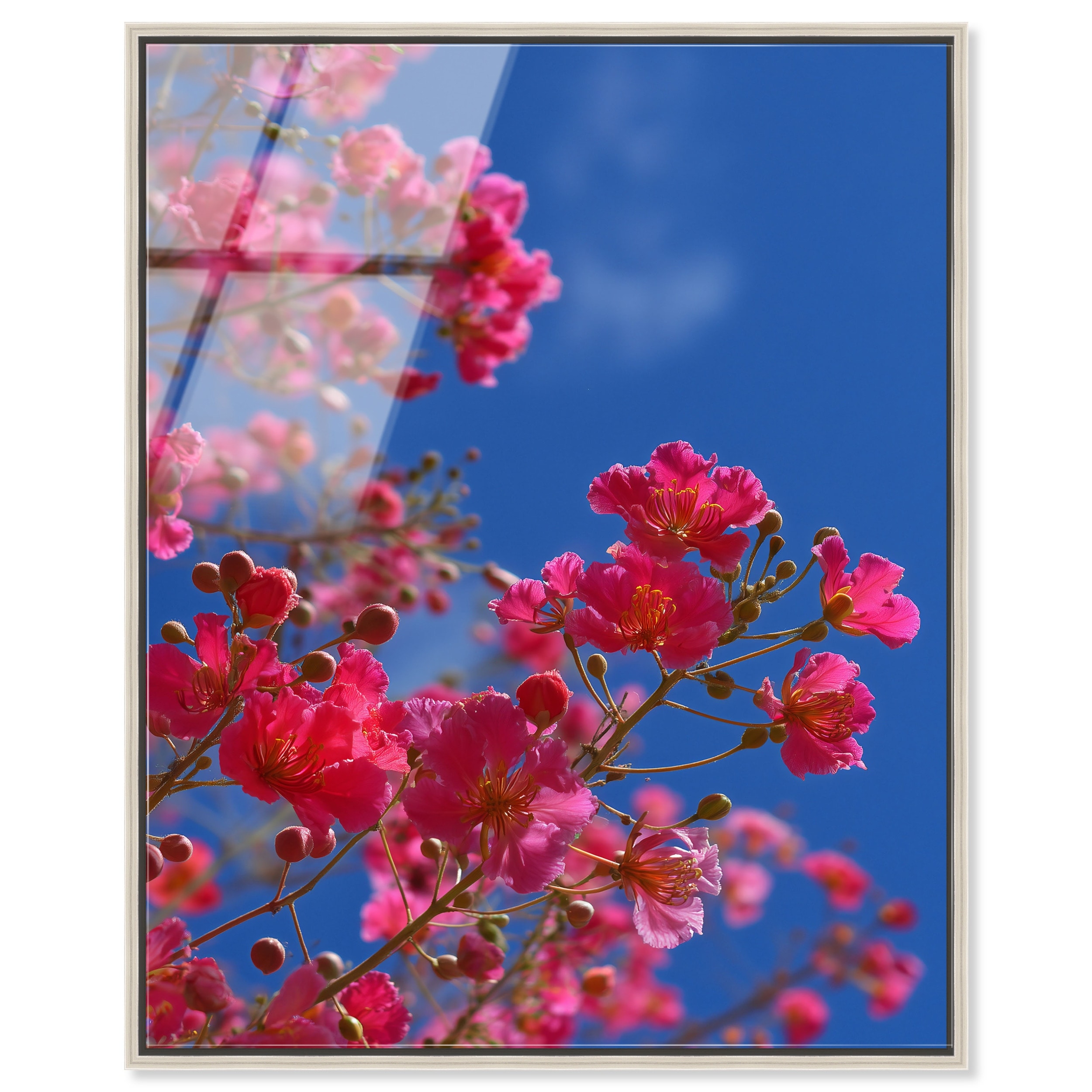 Ruby Sun Kiss II Coastal Wall Decor Acrylic Print by Notoriart
