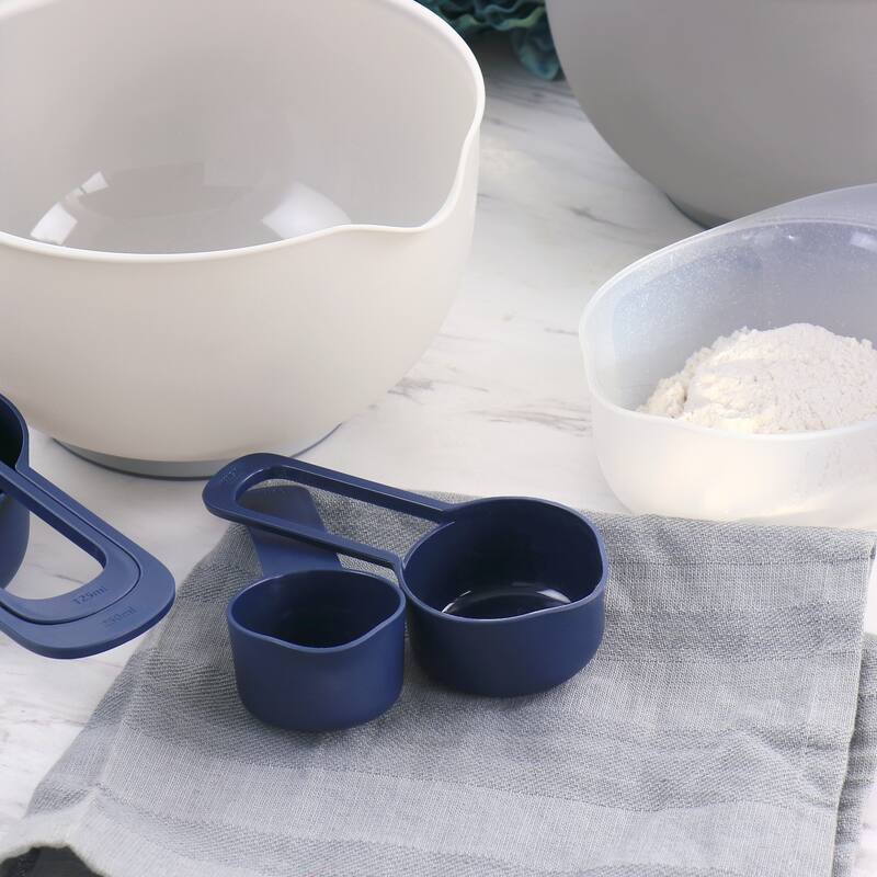Oster All In One 12 Piece Plastic Baking Tool Set in Blue - 12 Piece