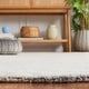 preview thumbnail 11 of 27, SAFAVIEH Handmade Ebony Tram Modern Wool Rug