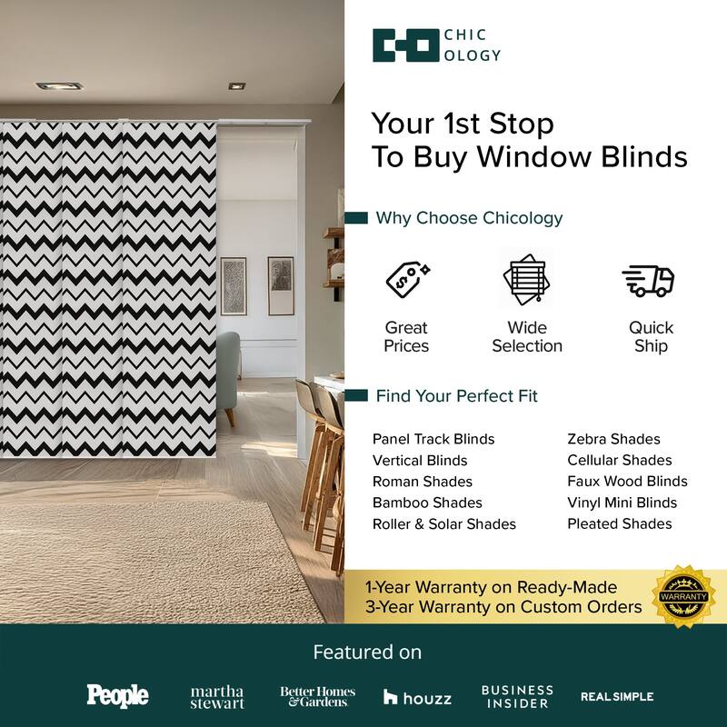 CHICOLOGY Adjustable Sliding Panels, 4-Rail Track, for Large Windows