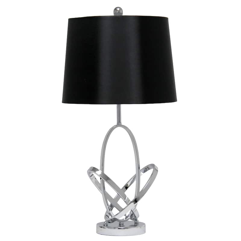 Lalia Home 27.25" Glossy State-of-the-Art Modern Entwined Table Lamp - 27.25