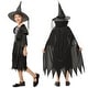Halloween Witch Costume Black Witch Dress for Kids Toddler Classic ...