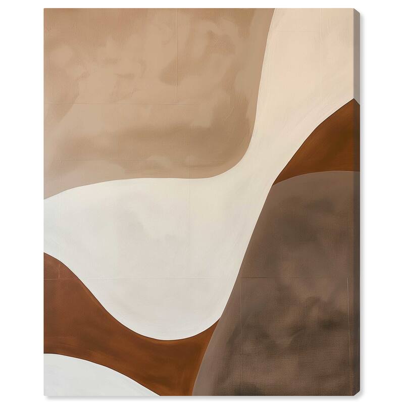 Art Remedy Dream Away Gallery Wrapped Abstract Shapes 1 Piece Canvas Wall Art - 30 x 36